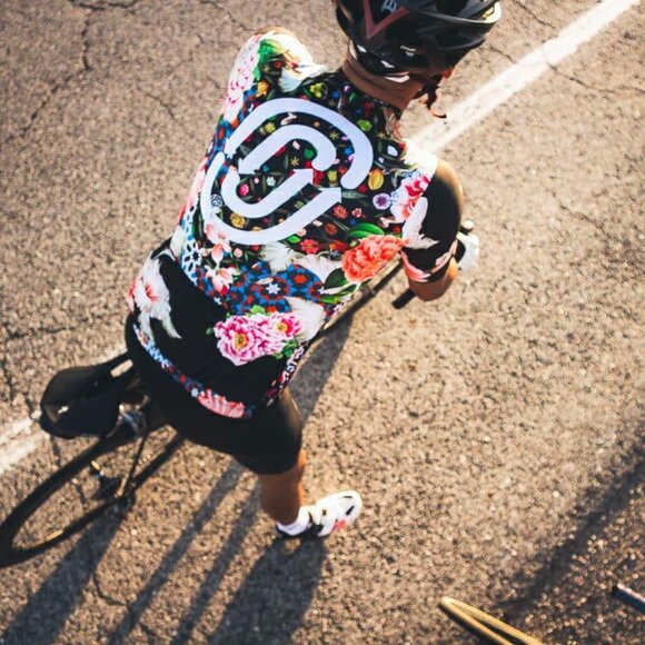 Ostroy Omloop Jersey short sleeve Men M Women L Made in Italy Maximal Flowercore - Picture 1 of 8